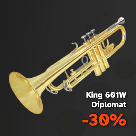 Trompete King 601W Diplomat Lacado